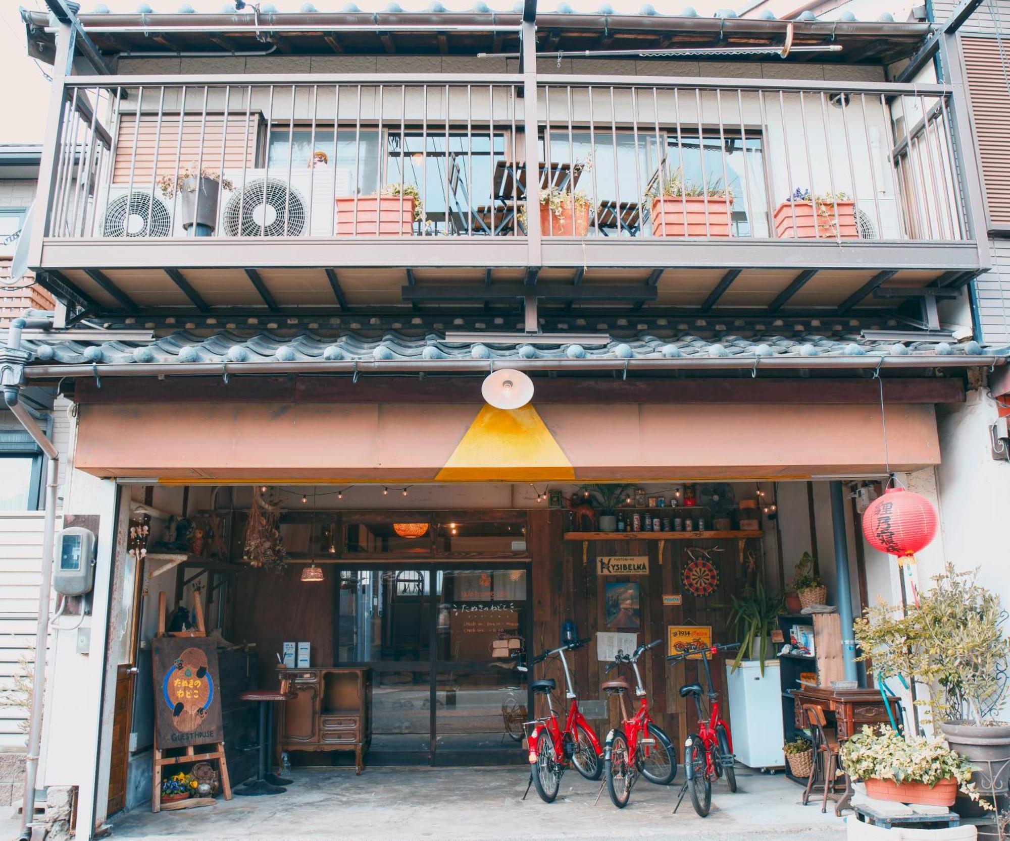 宿たぬきのねどこ Guesthouse Tanuki Tokoname Bagian luar foto
