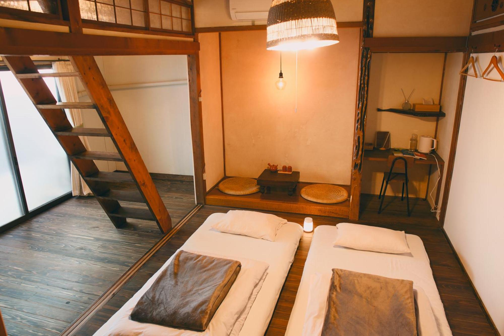 宿たぬきのねどこ Guesthouse Tanuki Tokoname Bagian luar foto